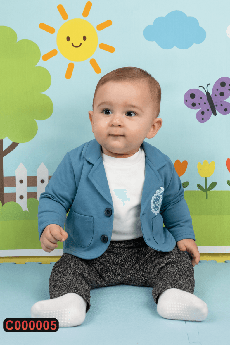 Pamučni komplet iz 3 dela (62-80)