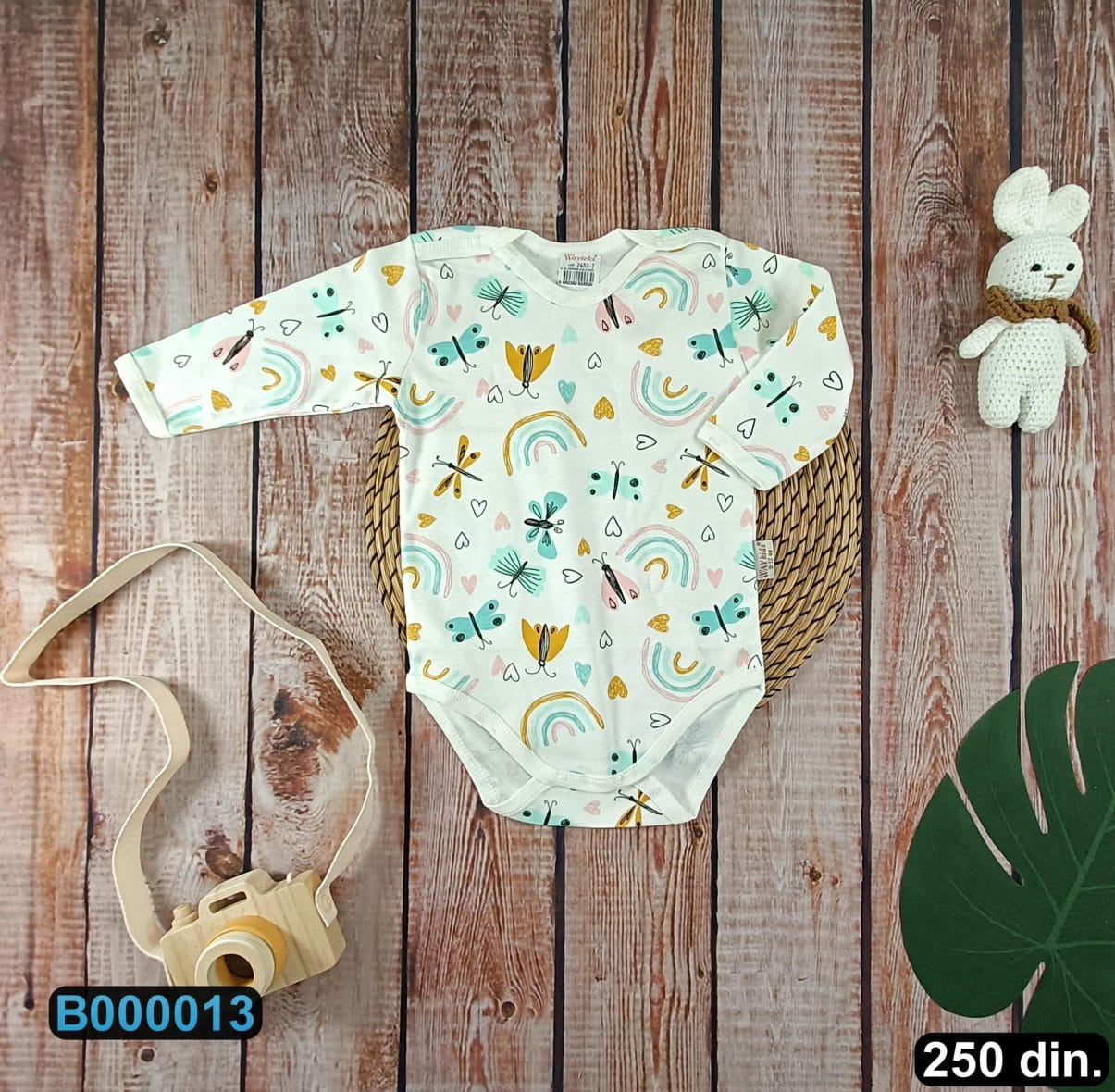 Pamučni bodi (62-98)