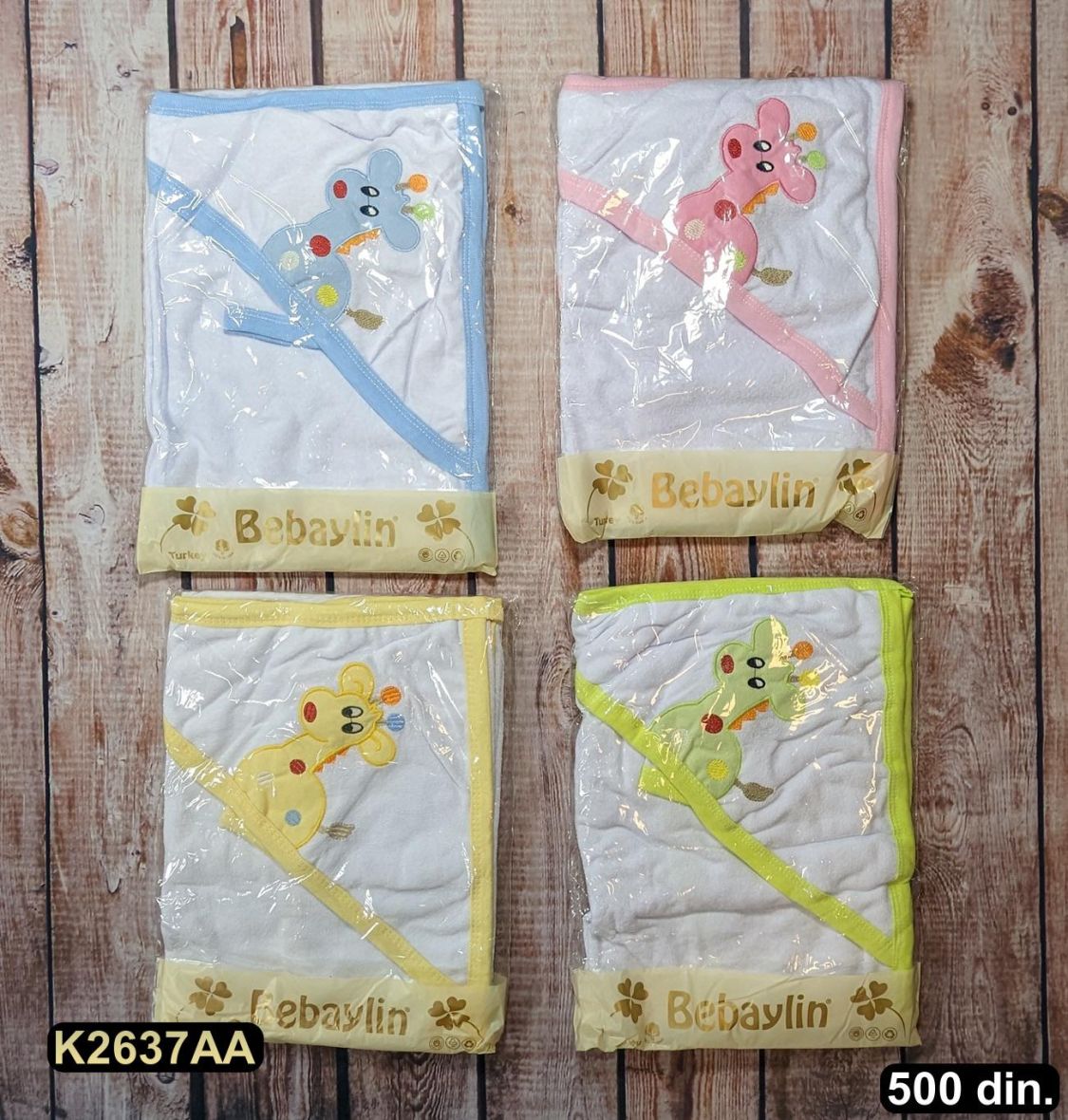 Bebi peškir sa rukavicom