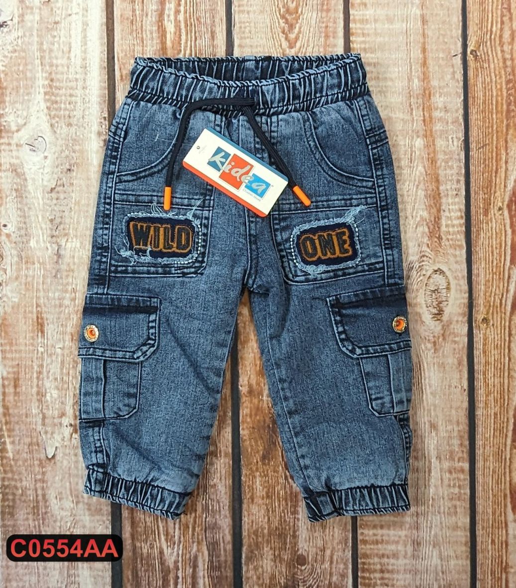 Termo džins pantalone (80-104)