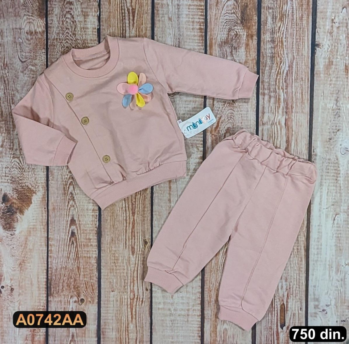 Pamučni komplet iz 2 dela (68-86)