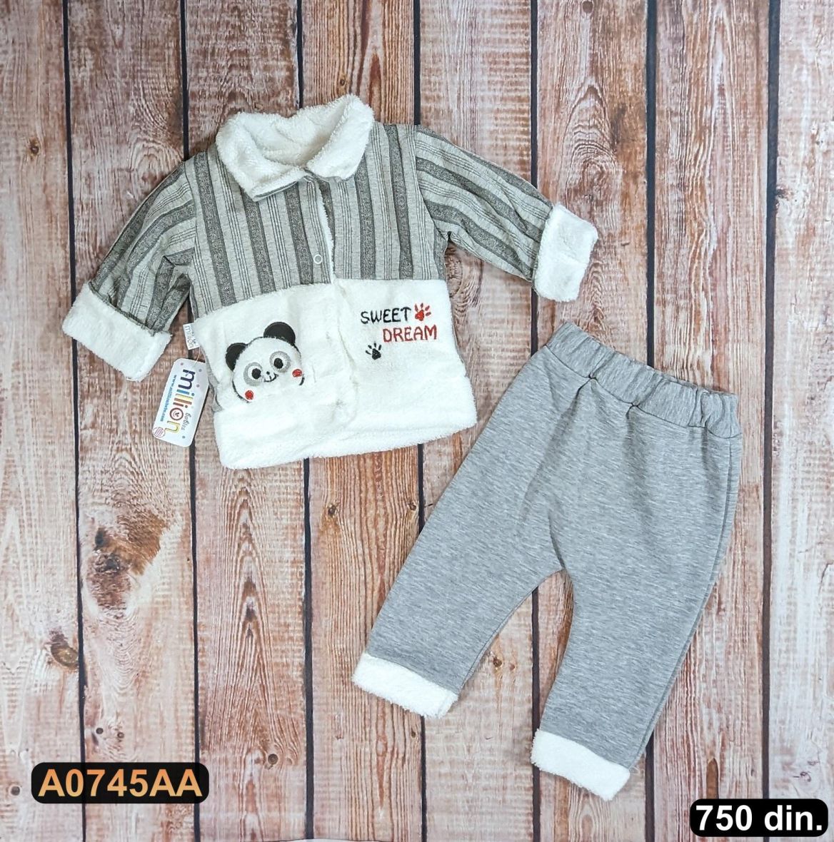 Topli dvodelni komplet – postavljen (62-74)