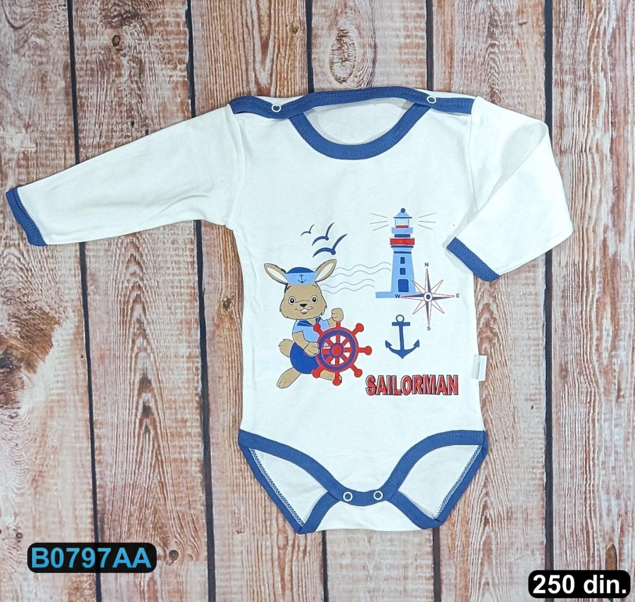 Pamučni bodi (86-98)