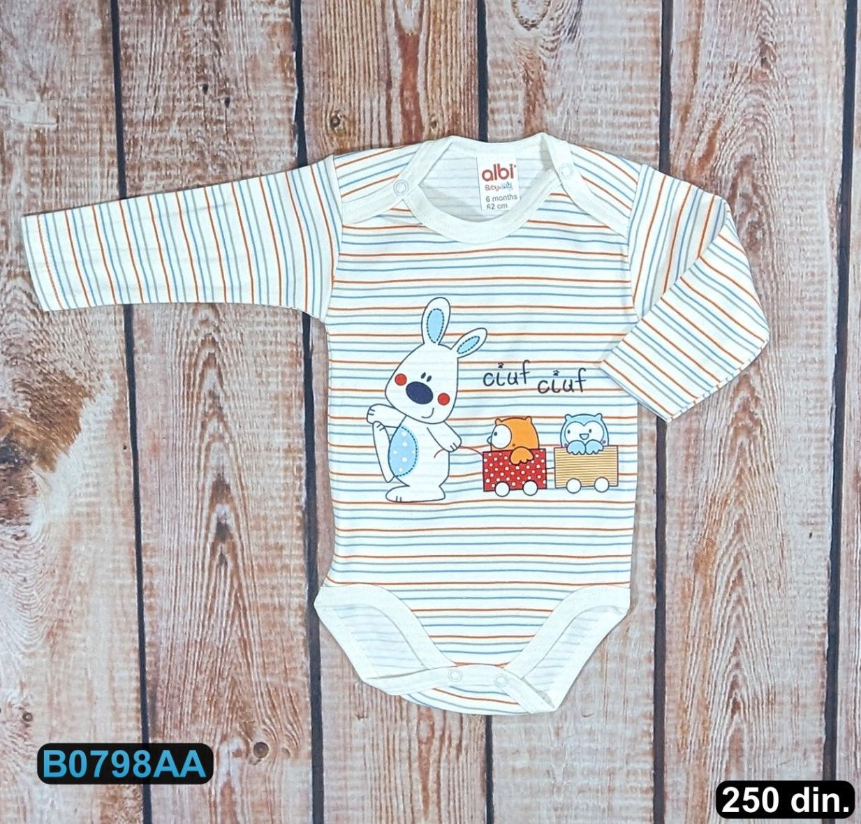 Pamučni bodi (62-80)