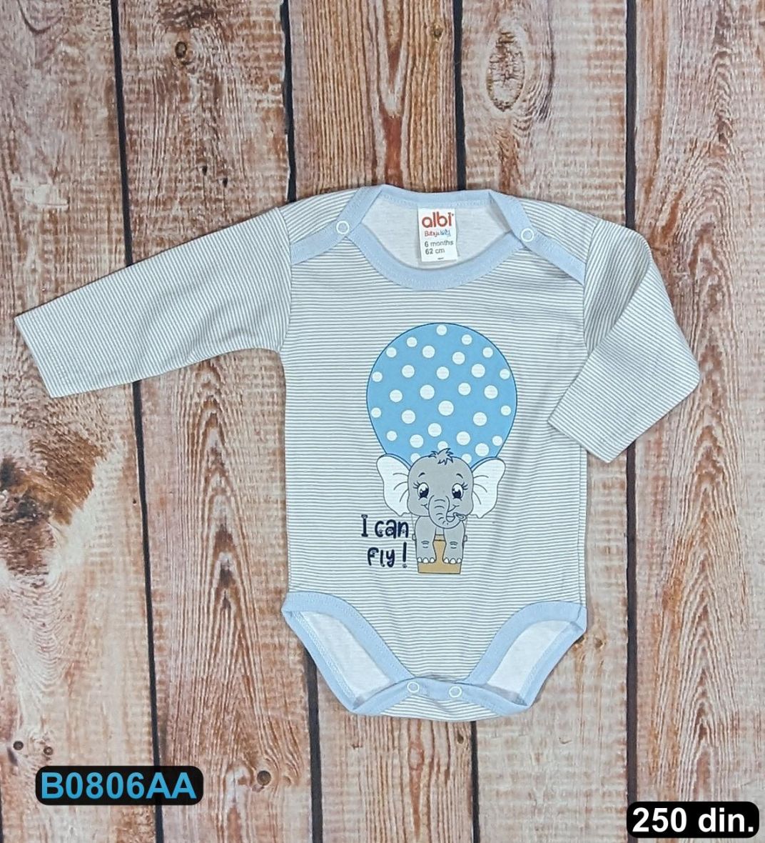 Pamučni bodi (62-80)