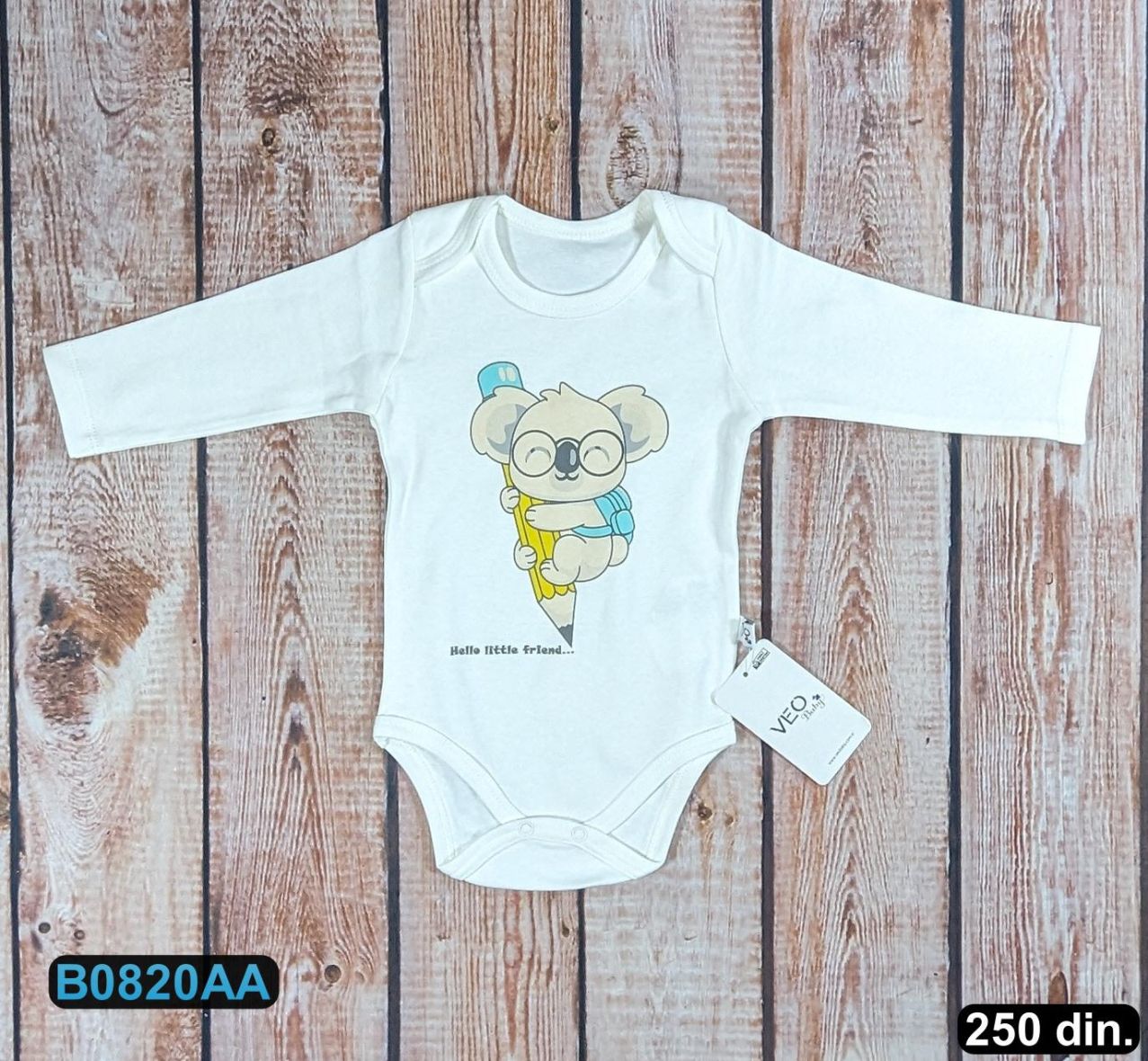 Pamučni bodi (62-86)