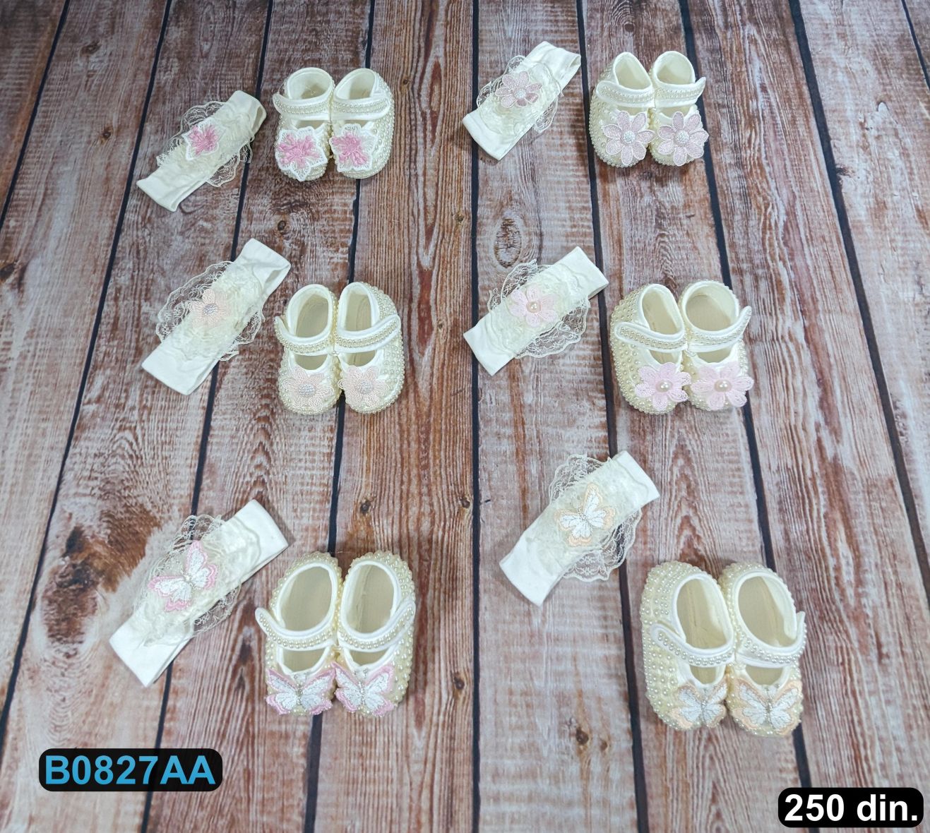 Set cipelice i trakica (0-6m)