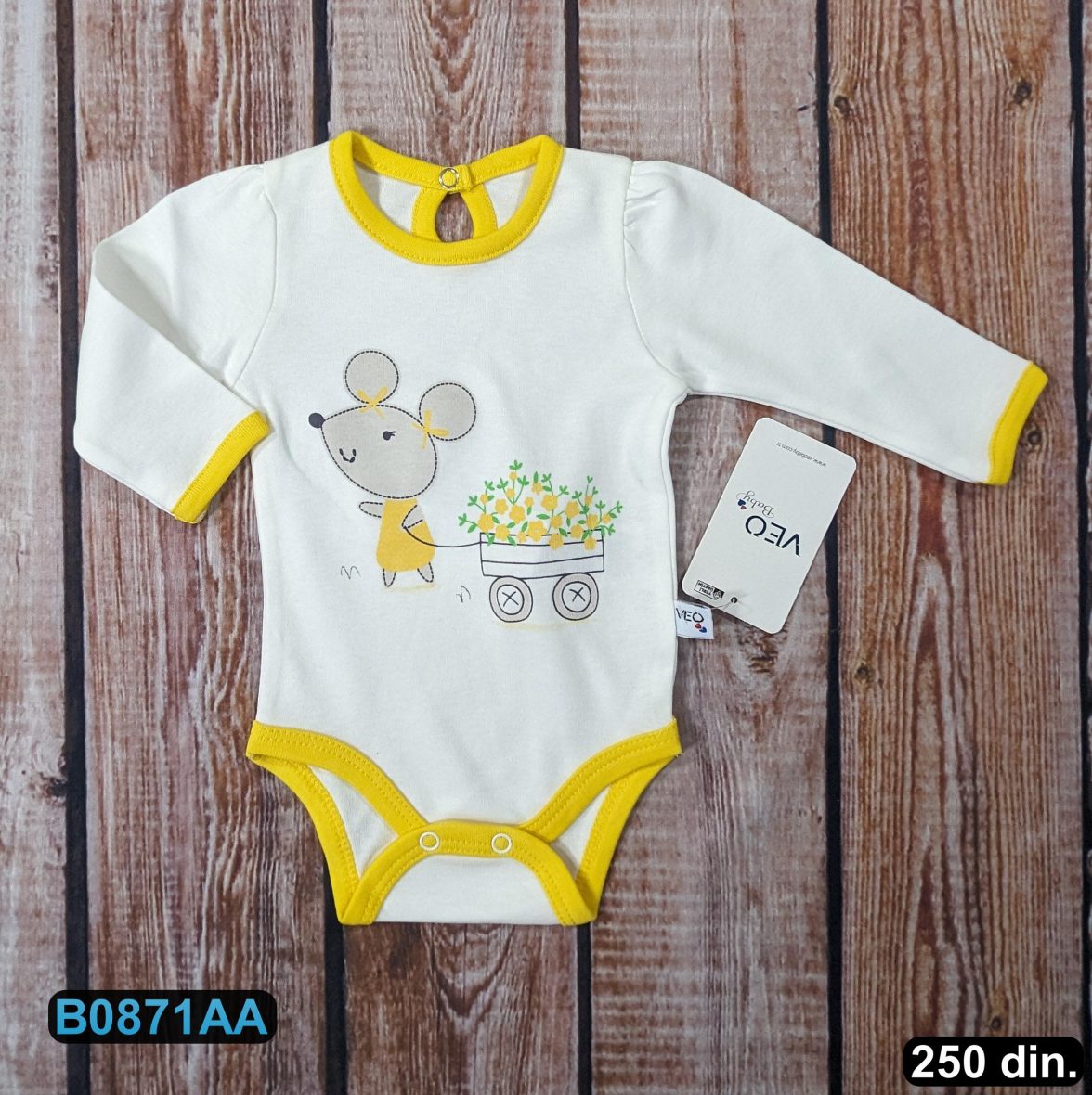 Pamučni bodi (62-86)