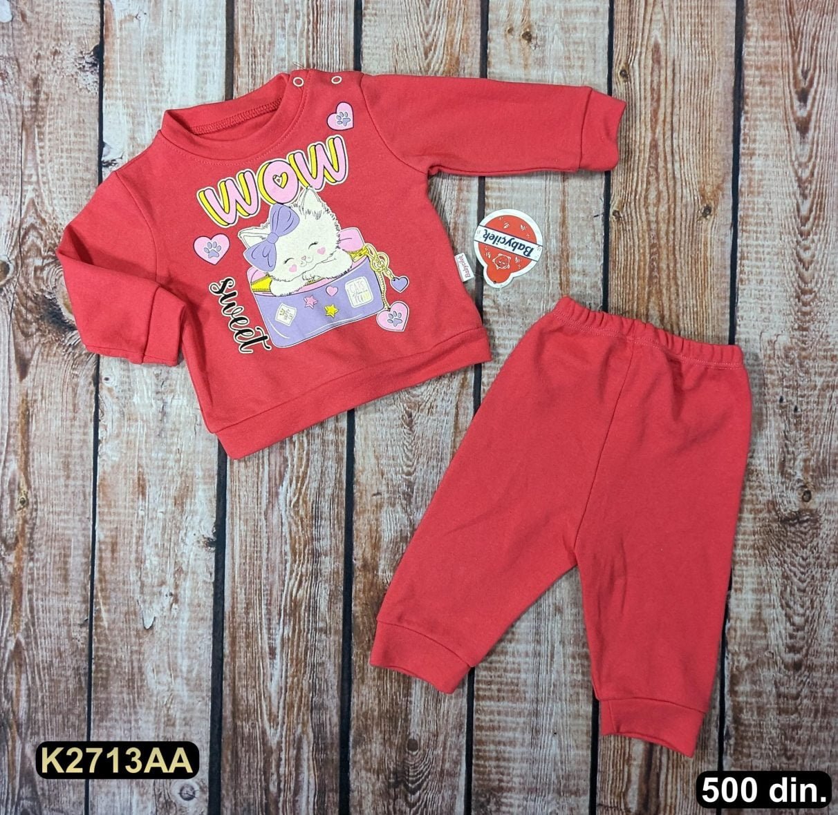 Pamučni komplet iz 2 dela (74-92)