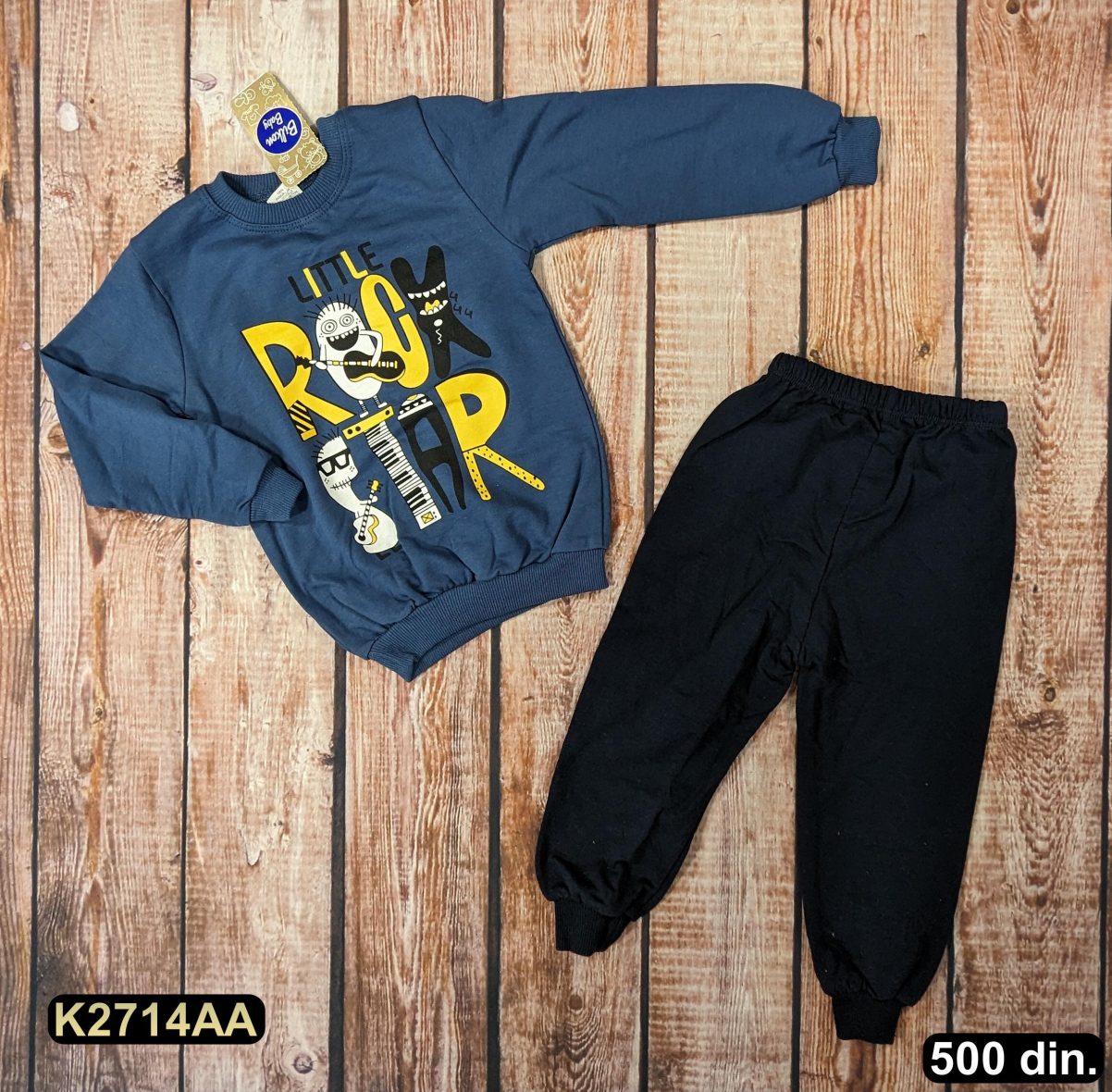 Pamučni komplet iz 2 dela (74-92)