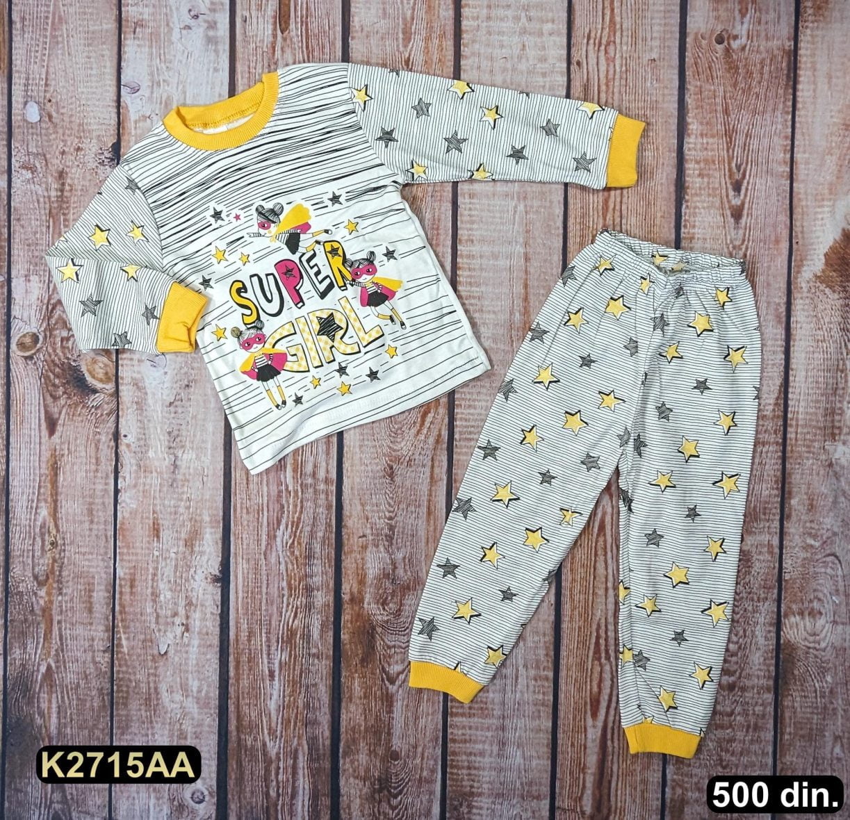 Pamučna pidžama (80-98)