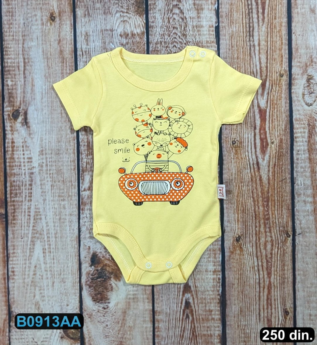 Pamučni bodić (56-86)