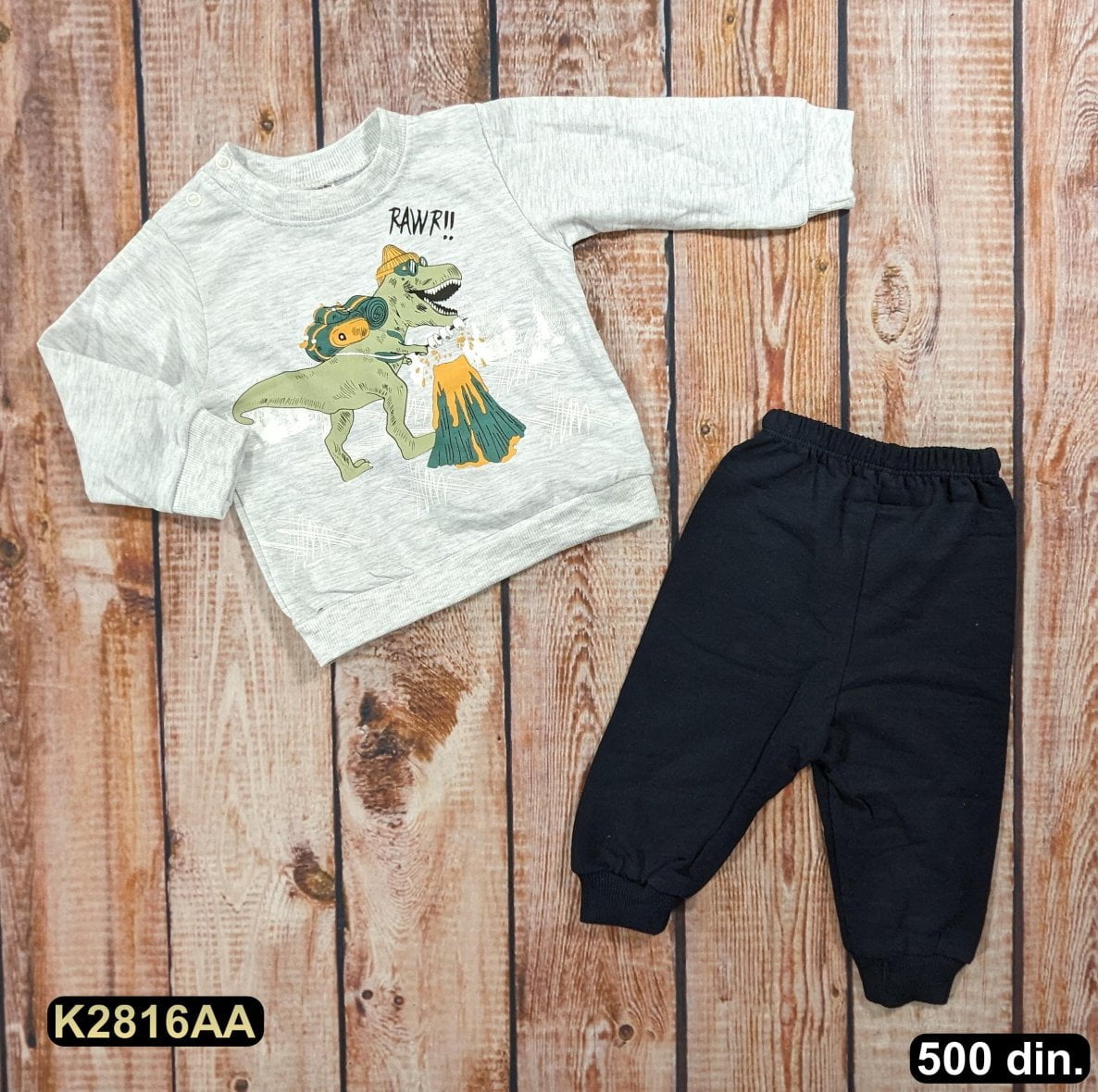 Pamučni komplet iz 2 dela (74-92)