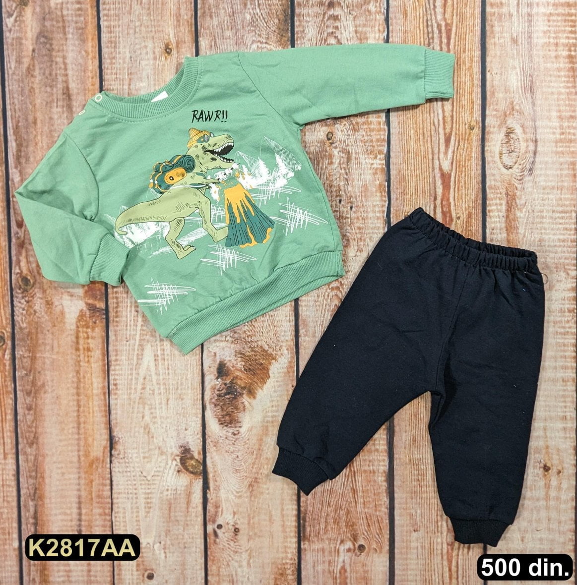 Pamučni komplet iz 2 dela (74-92)