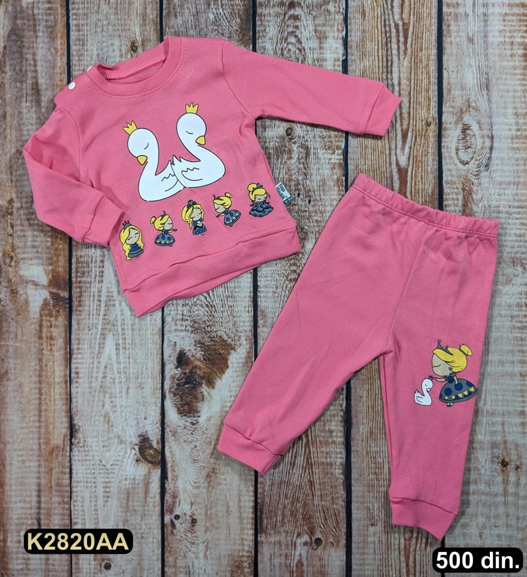 Pamučni komplet iz 2 dela (74-86)