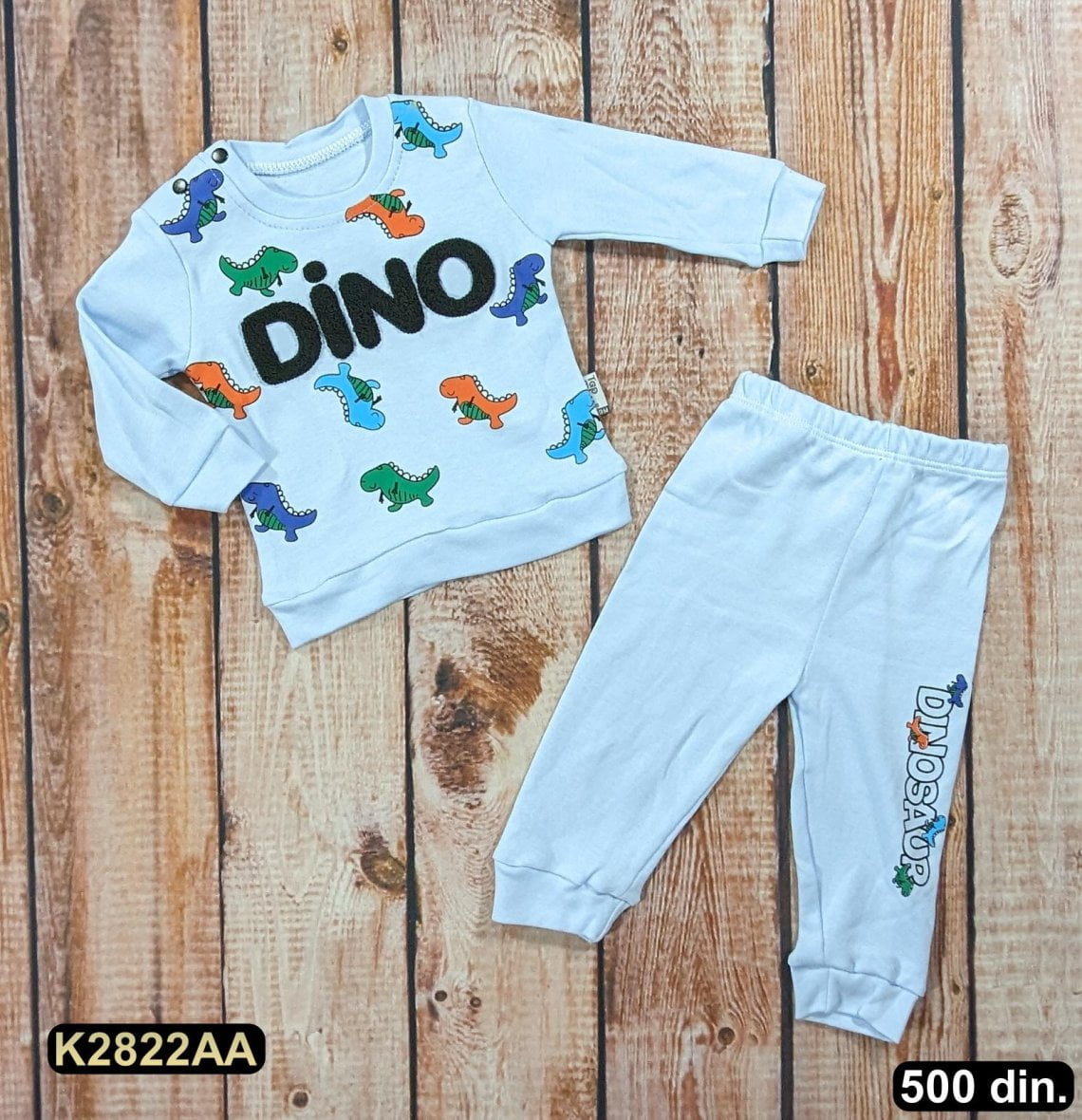 Pamučni komplet iz 2 dela (74-86)