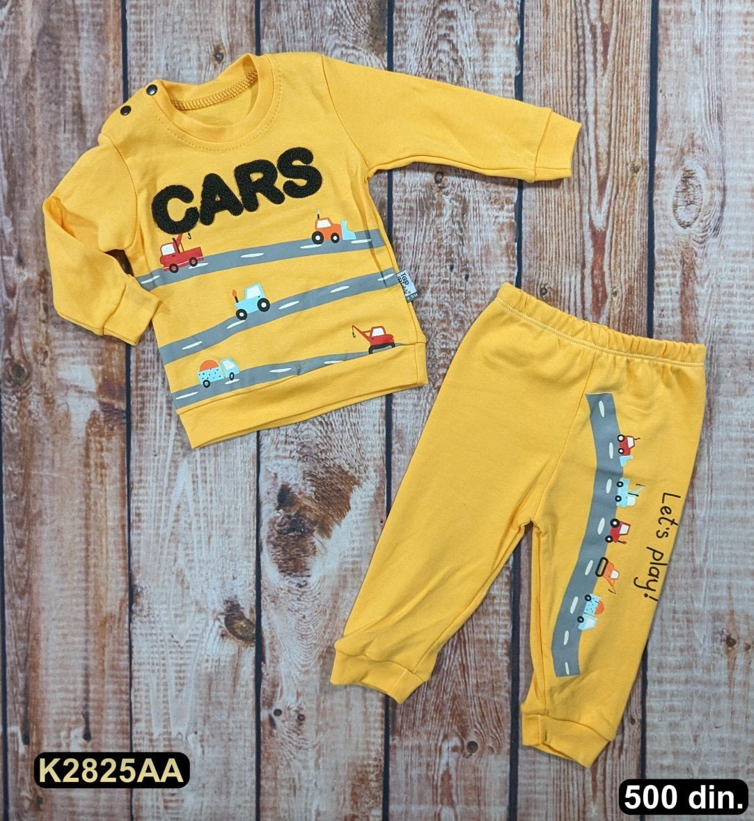 Pamučni komplet iz 2 dela (74-86)