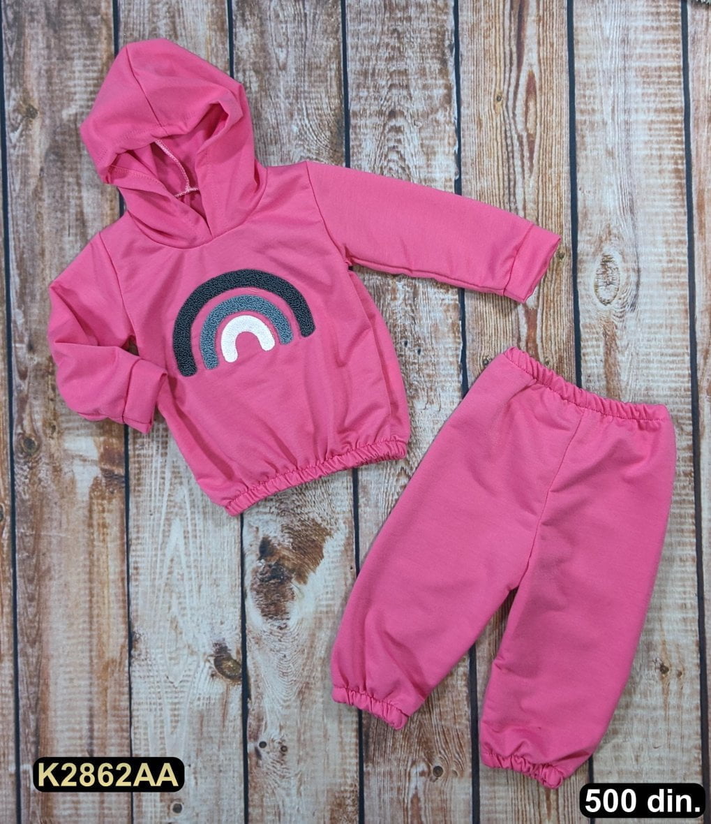 Pamučni kompletić iz 2 dela (68-86)