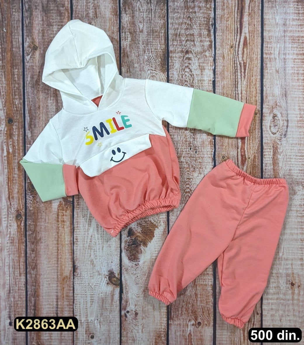 Pamučni kompletić iz 2 dela (68-86)