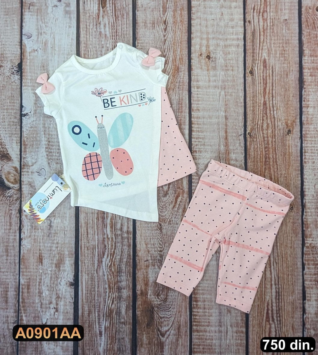 Pamučne komplet iz 2 dela (68-80)