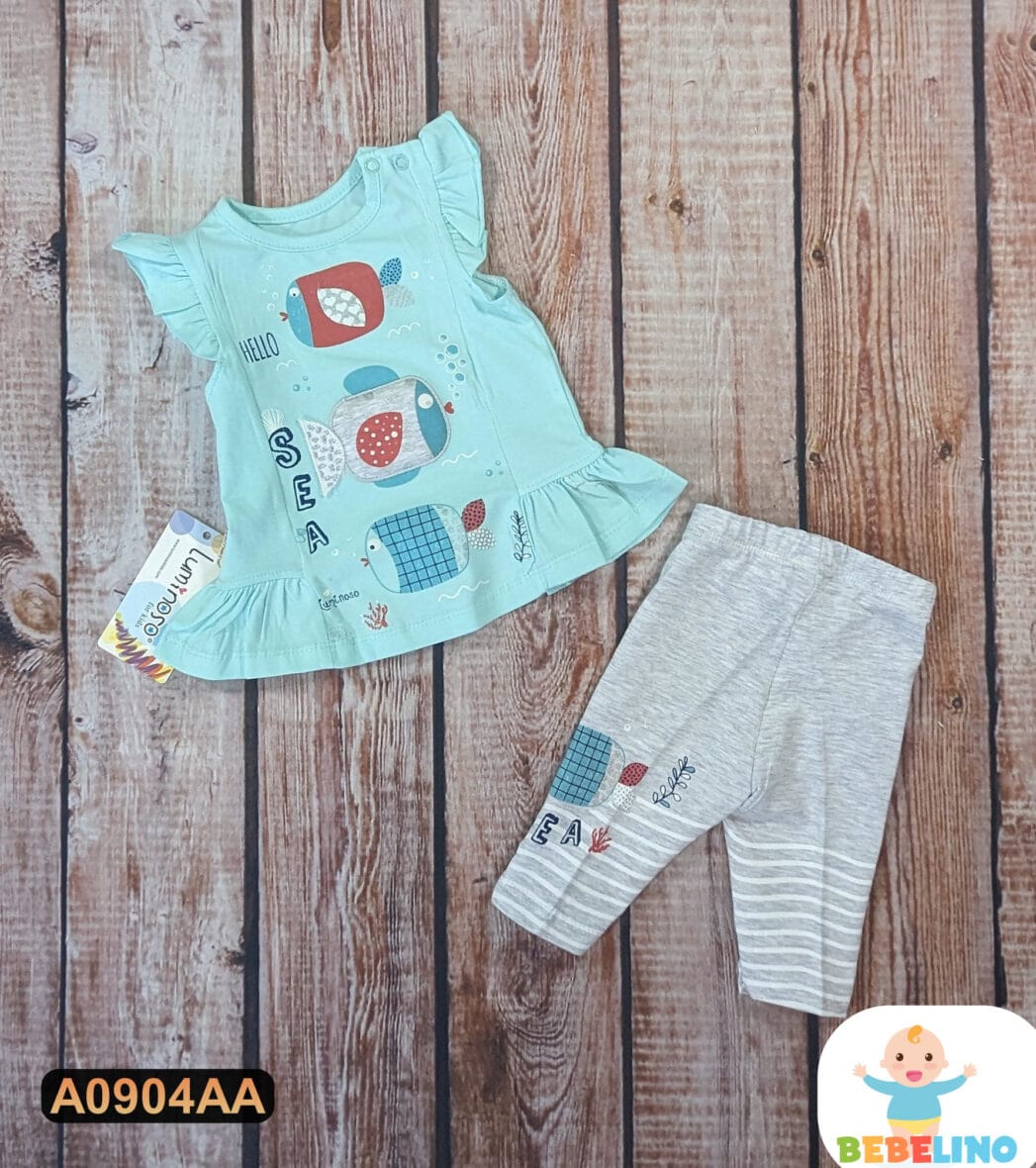 Pamučne komplet iz 2 dela