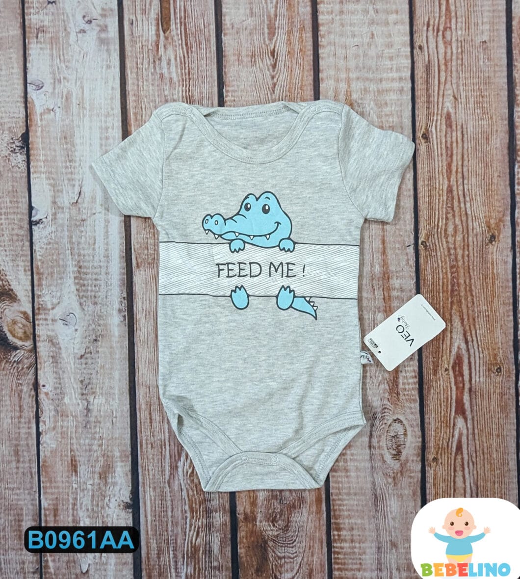 Pamučni bodi sa kratkim rukavom