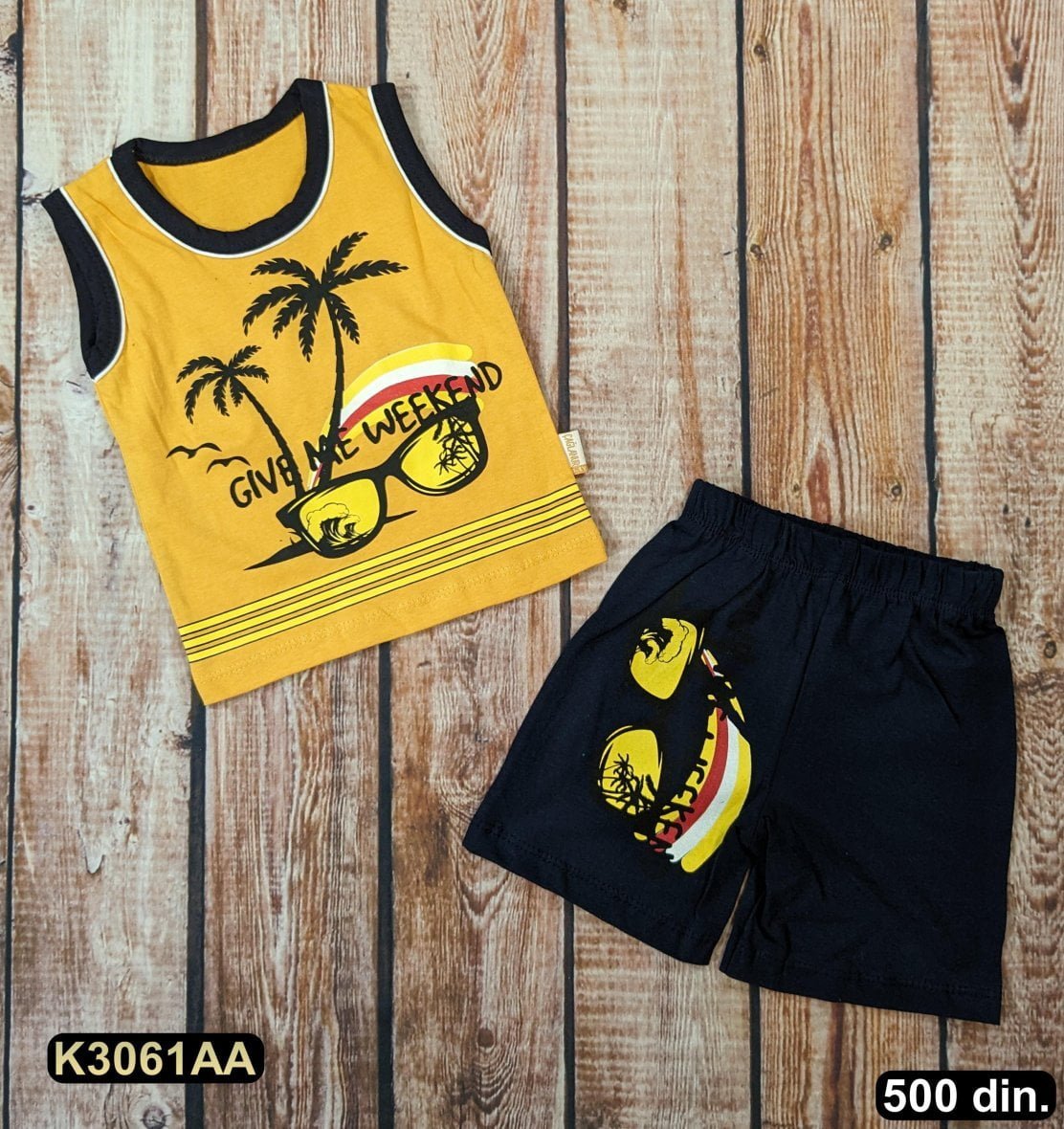 Pamučni komplet iz 2 dela (86-104)