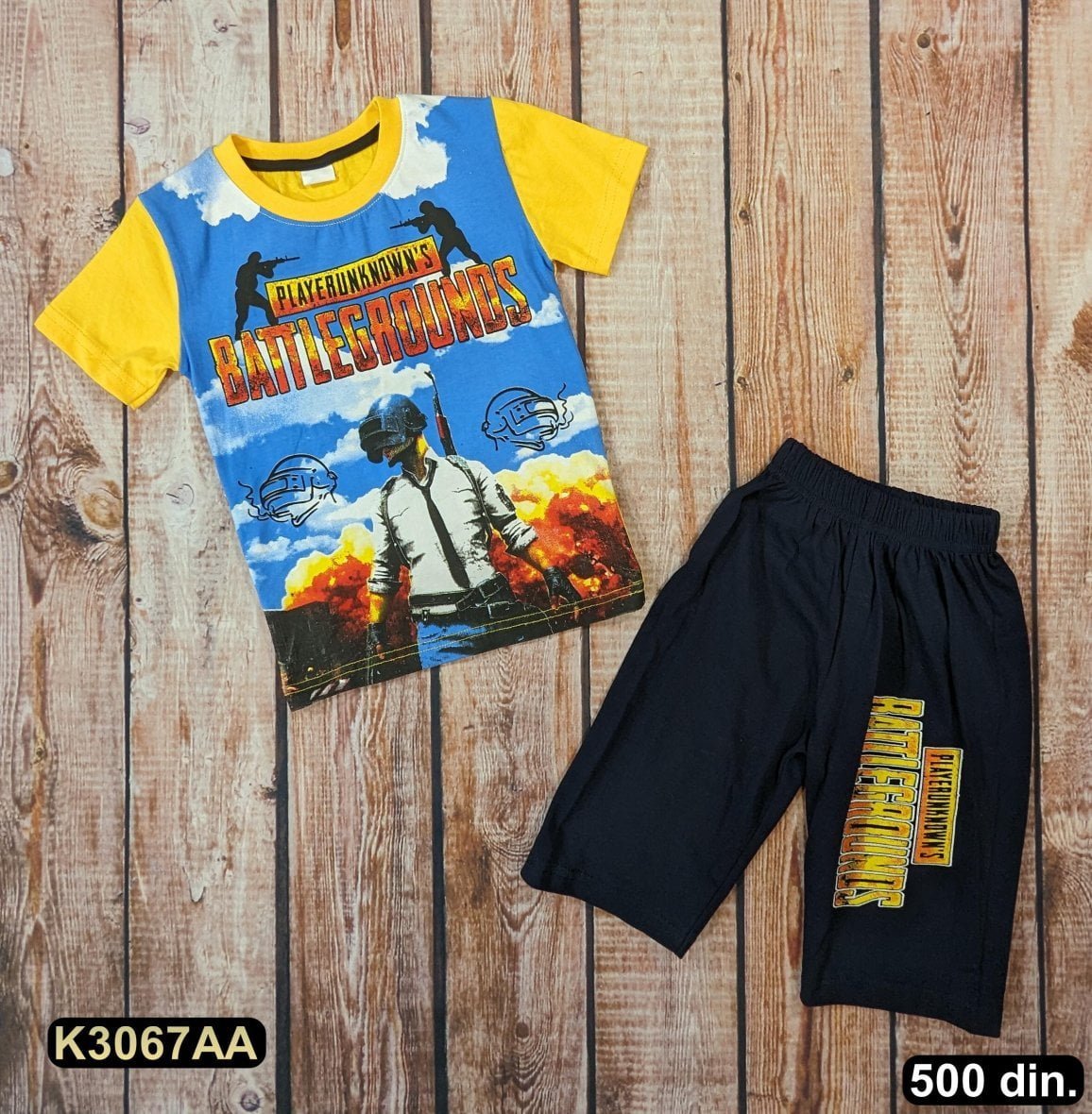 Pamučni komplet iz 2 dela (92-122)