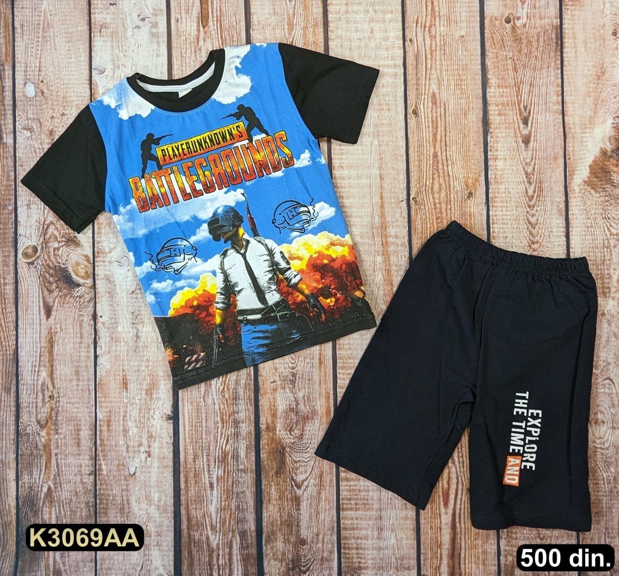 Pamučni komplet iz 2 dela (92-122)