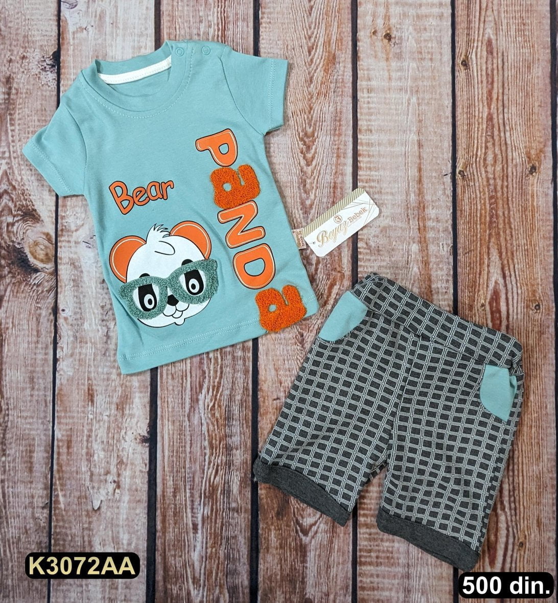 Pamučni komplet iz 2 dela (74-86)