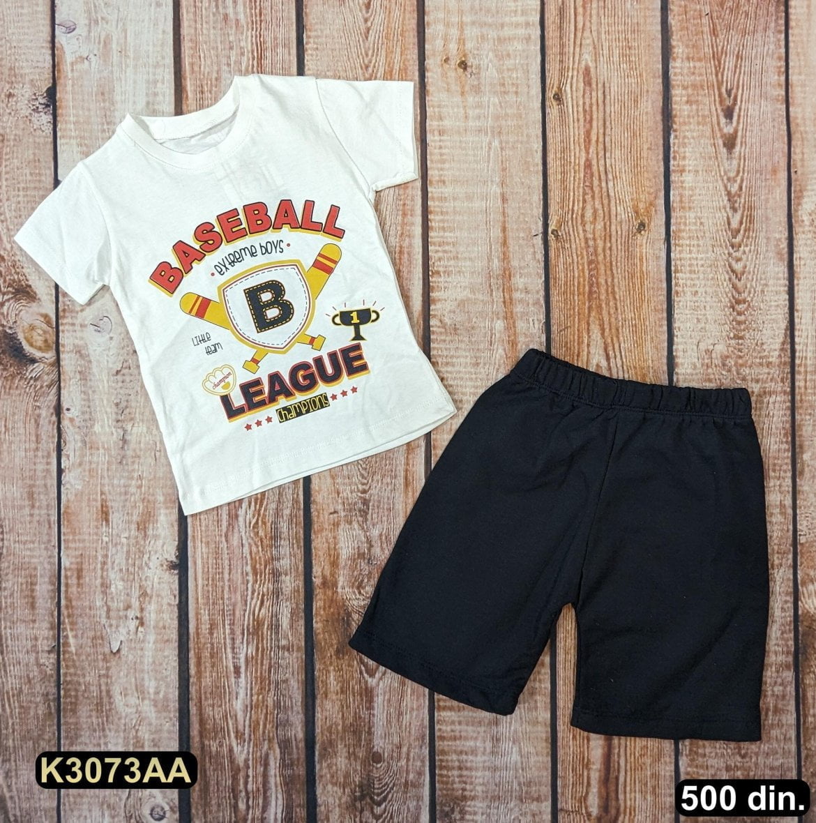 Pamučni komplet iz 2 dela (92-110)