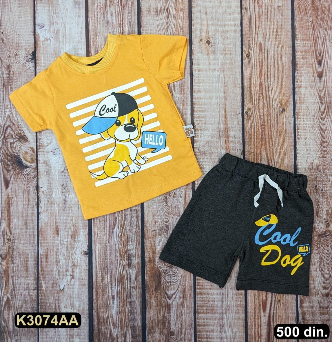 Pamučni komplet iz 2 dela (80-104)