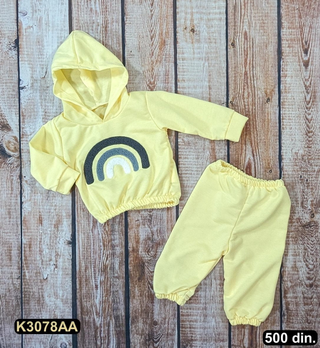 Pamučni kompletić iz 2 dela (68-86)