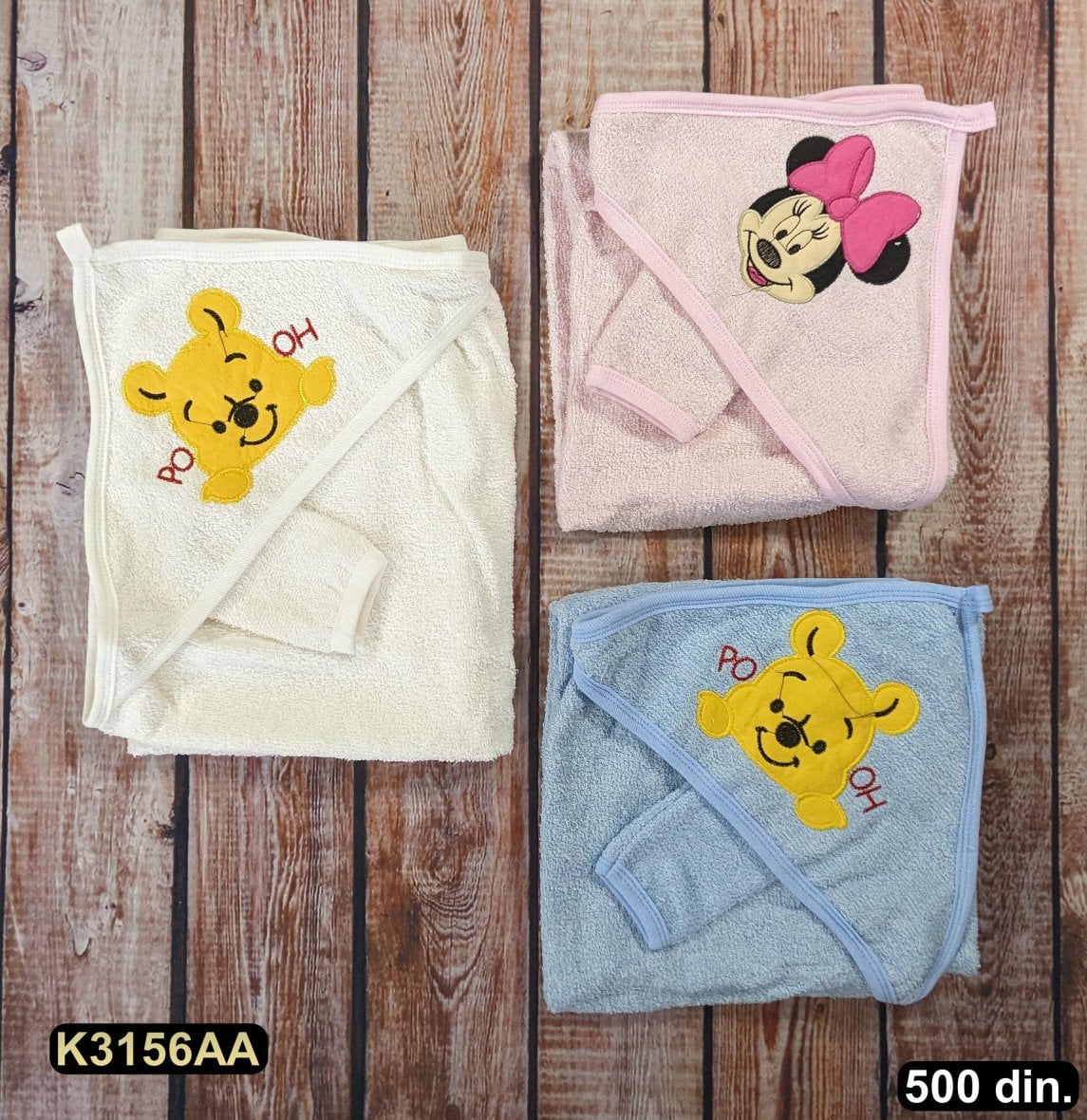 Bebi peškir sa rukavicom