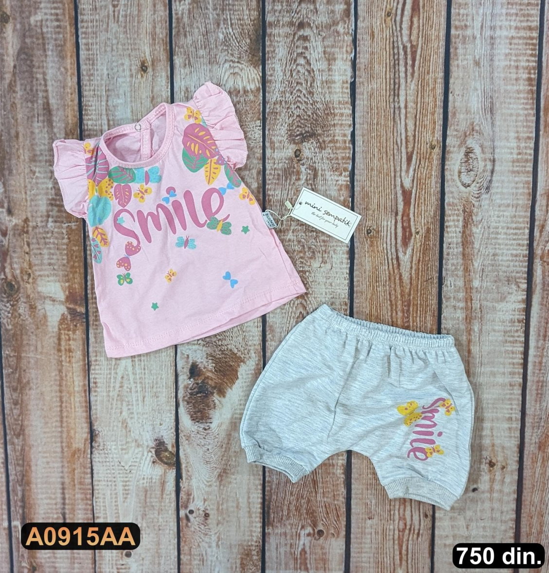 Pamučni komplet iz 2 dela (68-86)