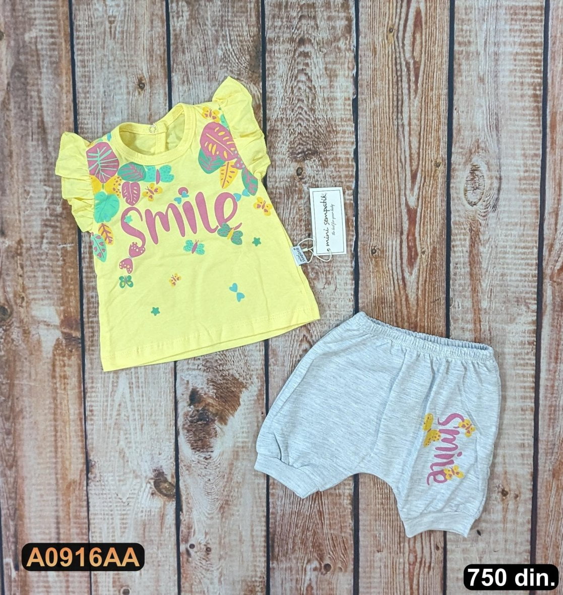 Pamučni komplet iz 2 dela (68-86)