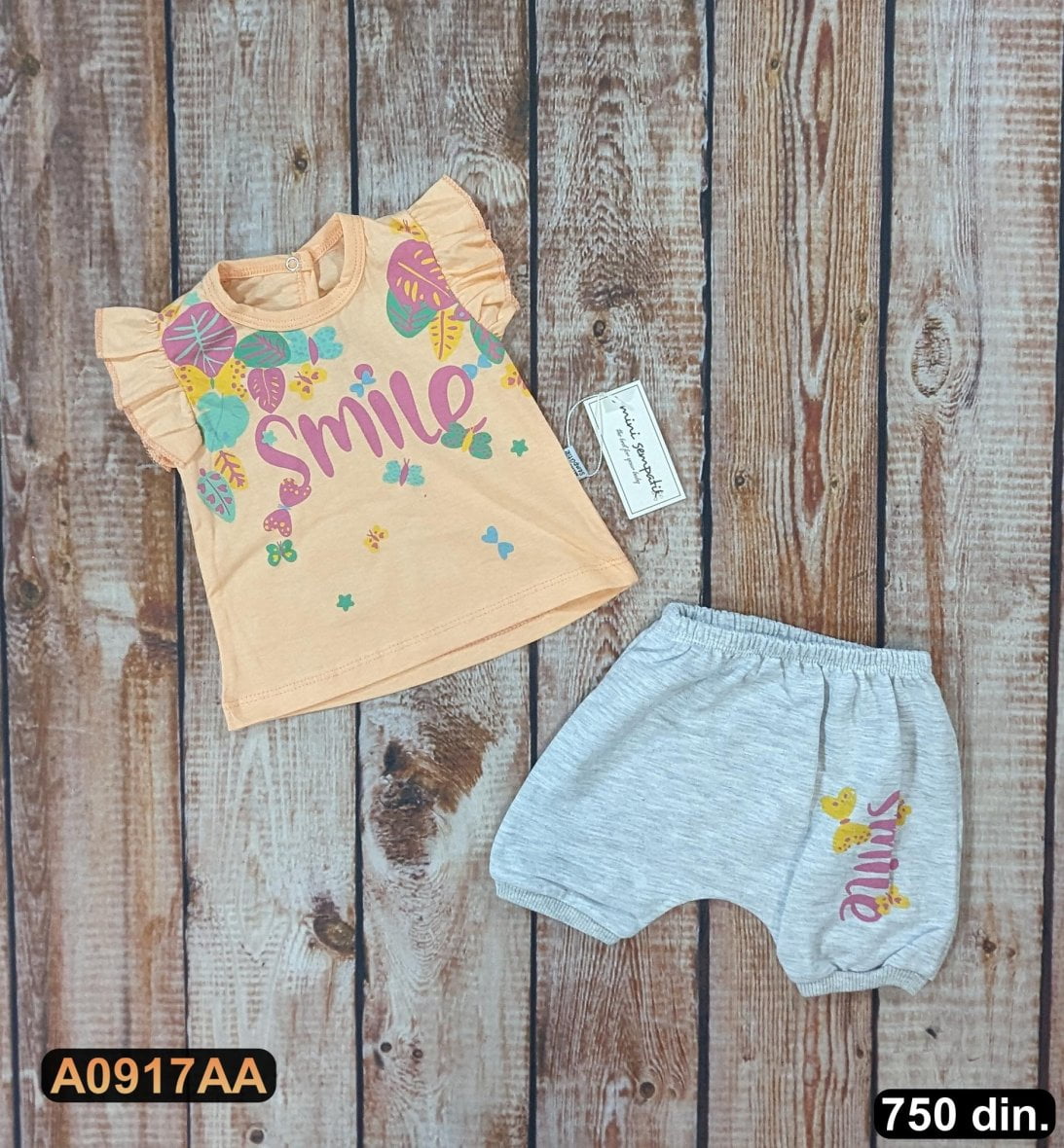 Pamučni komplet iz 2 dela (68-86)