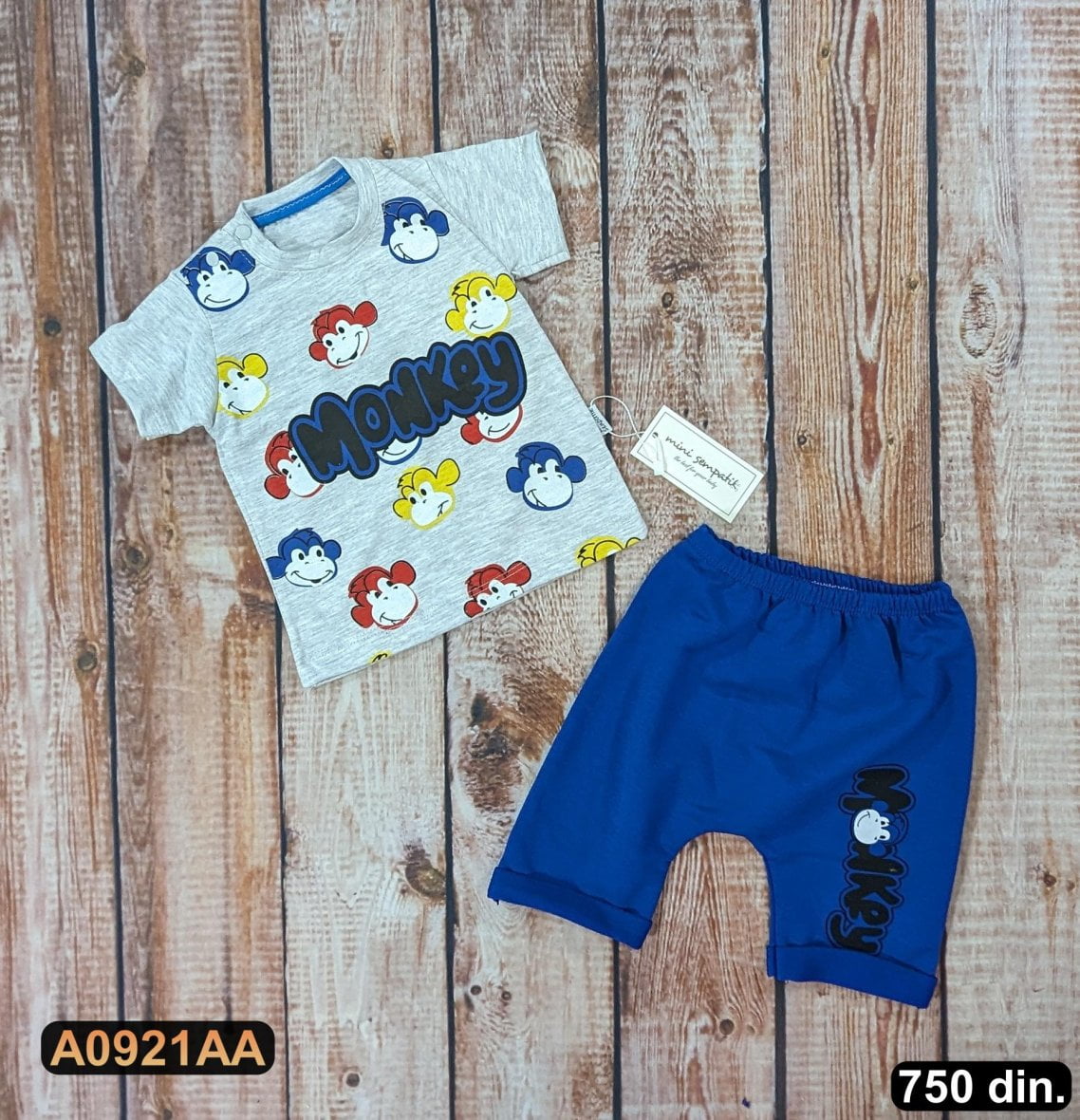 Pamučni komplet iz 2 dela (68-86)