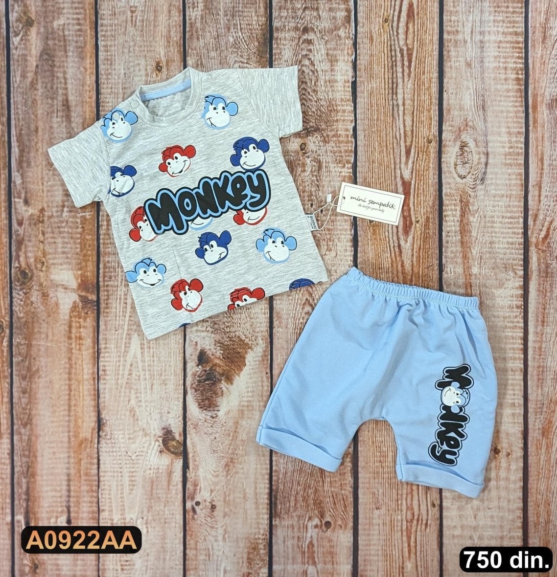 Pamučni komplet iz 2 dela (68-86)