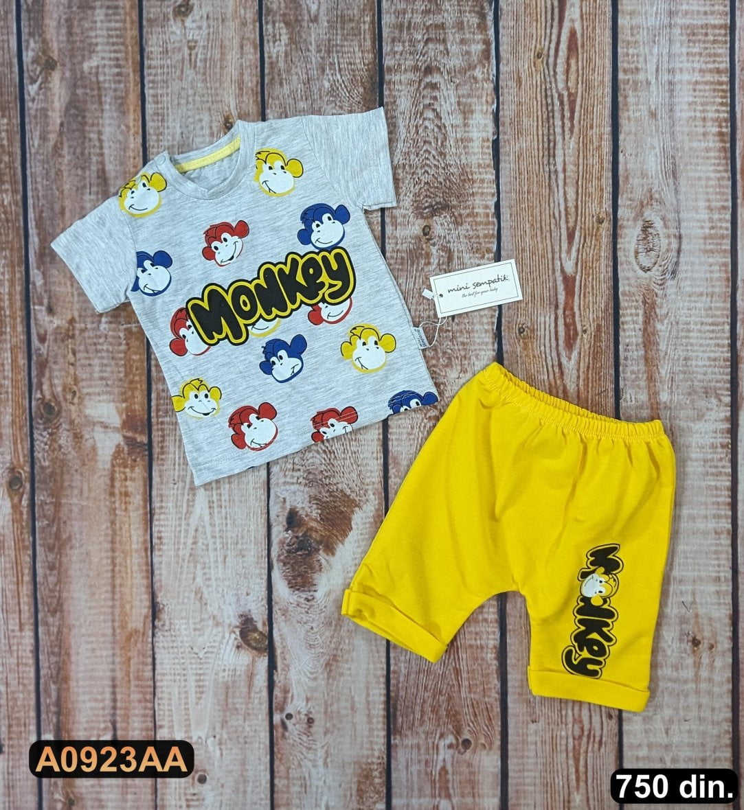 Pamučni komplet iz 2 dela (68-86)