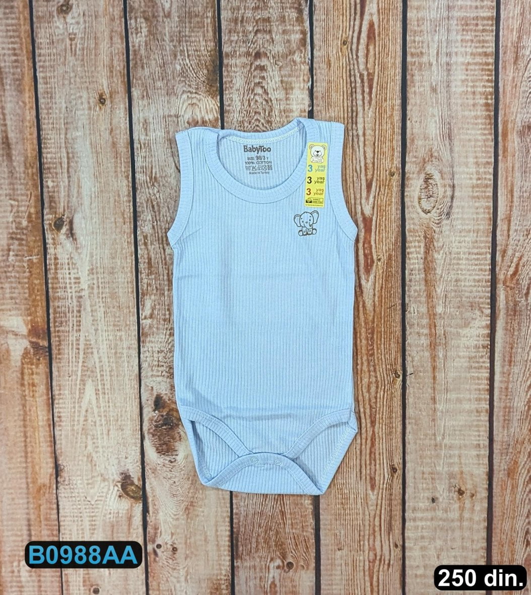 Pamučni bodi na bretele (80-98)