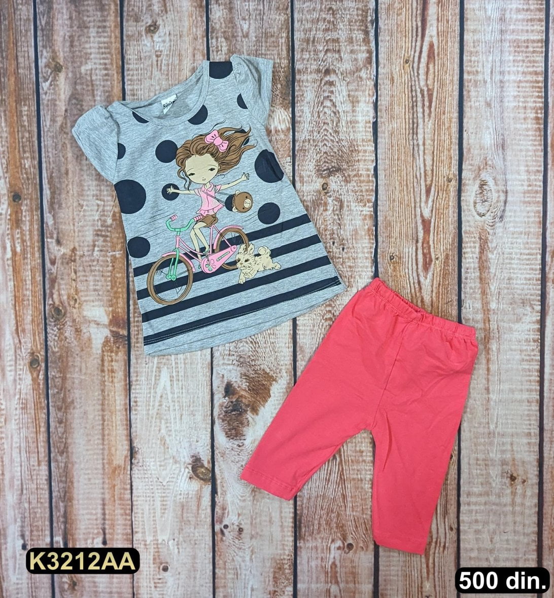 Pamučni komplet iz 2 dela (92-110)