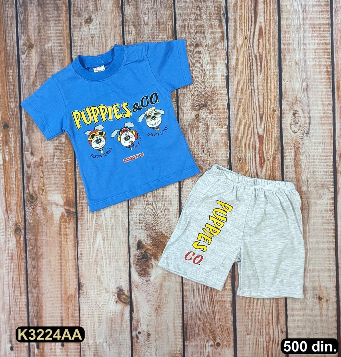 Pamučni komplet iz 2 dela (80-98)