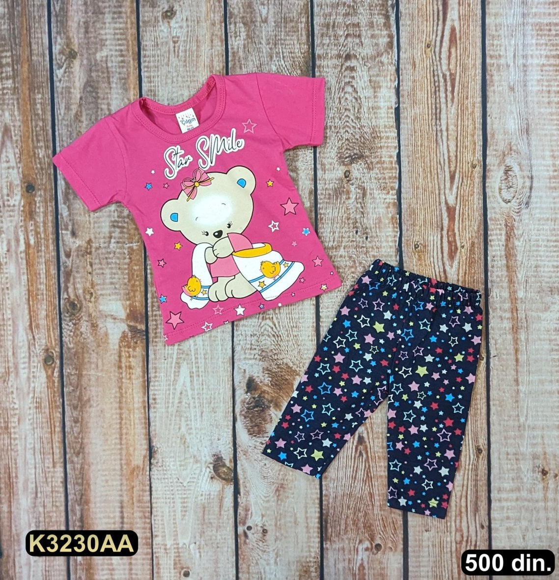 Pamučni komplet iz 2 dela (80-98)