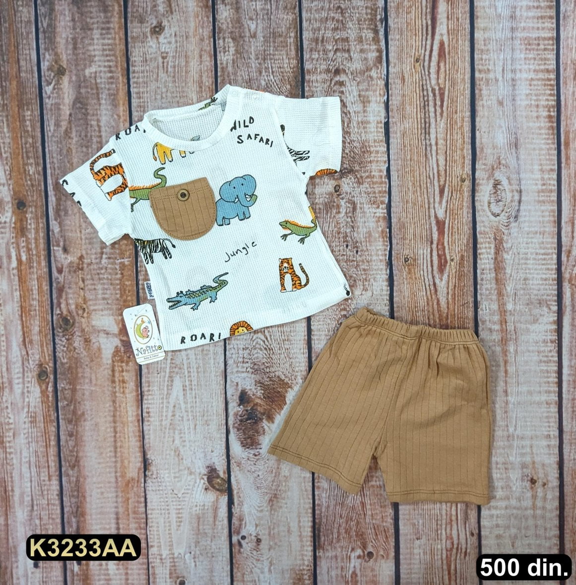 Pamučni komplet iz 2 dela (74-86)