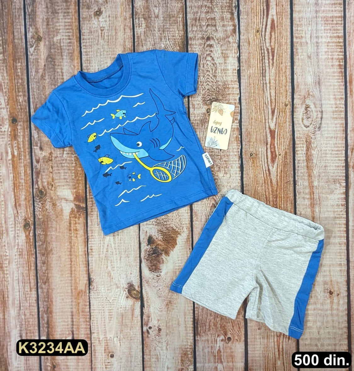 Pamučni komplet iz 2 dela (80-98)