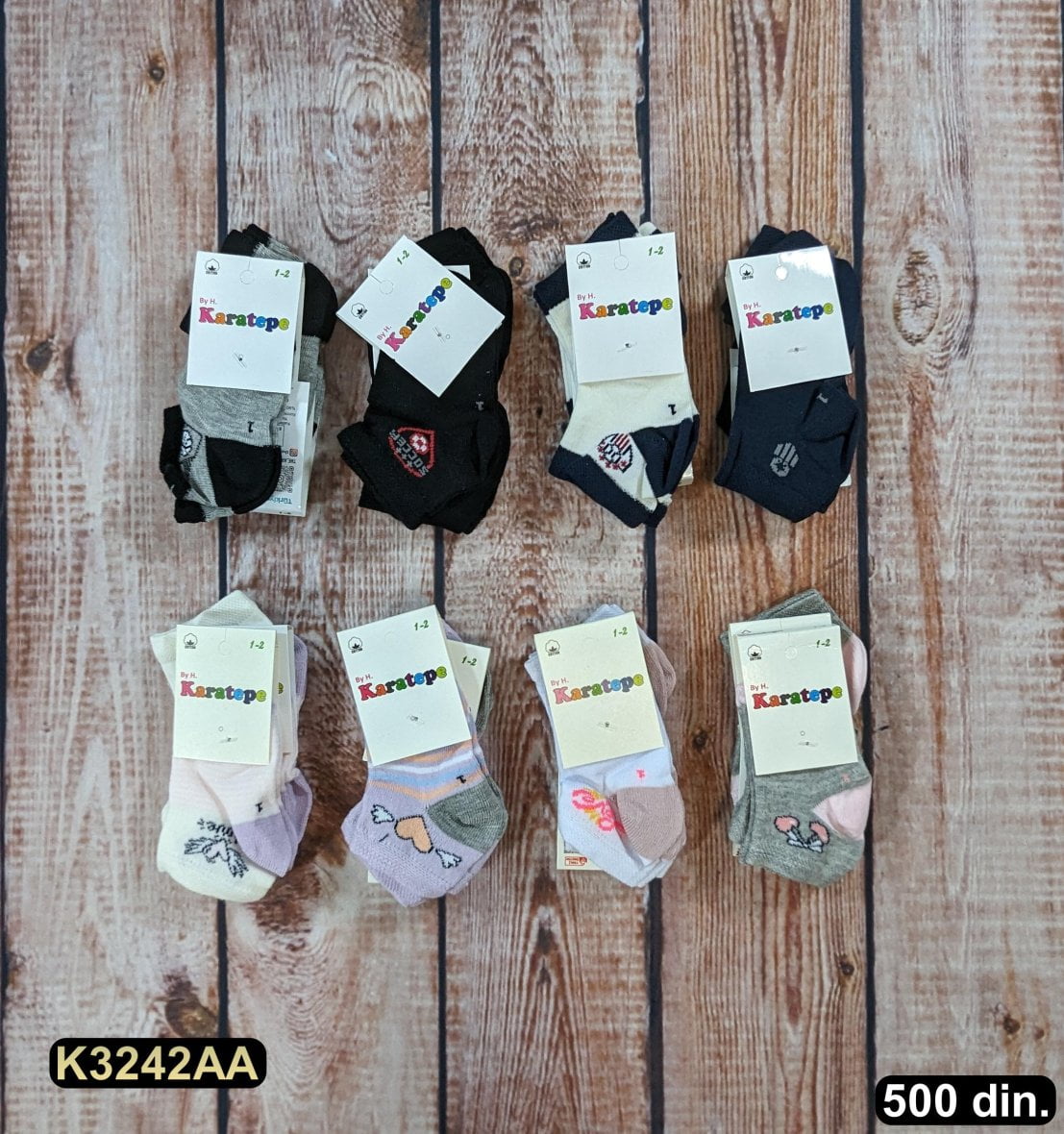 Set pamučnih nazuvica (12 pari)