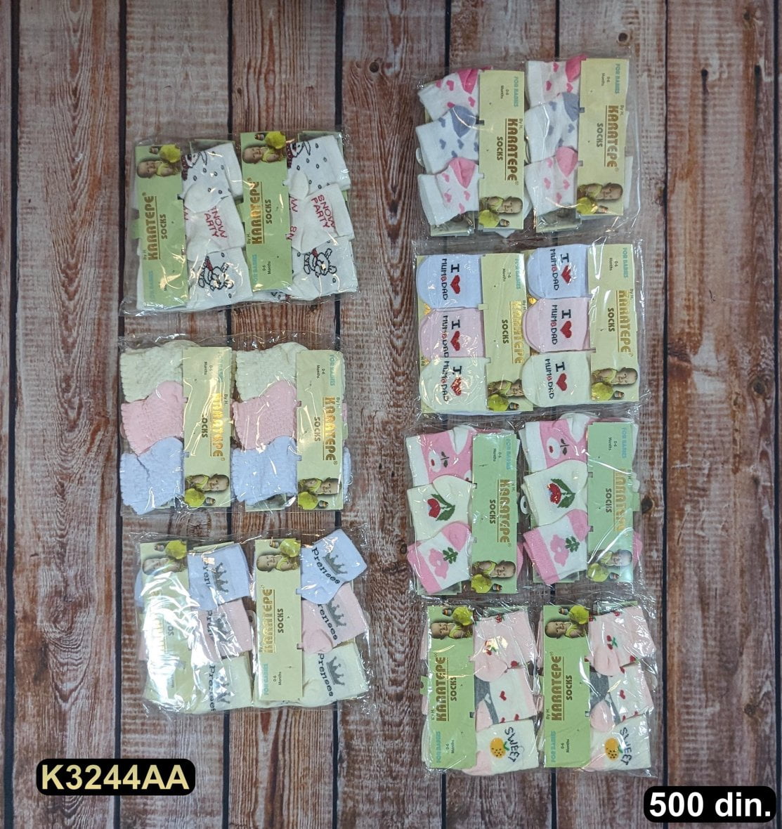Pamučne čarapice 0