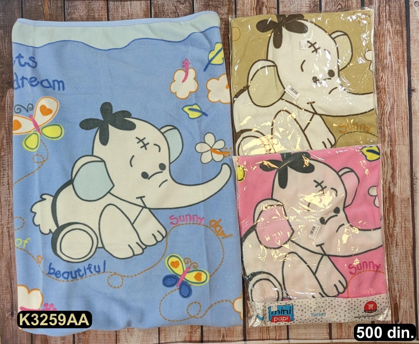 Tanko mekano ćebence (90x90cm)