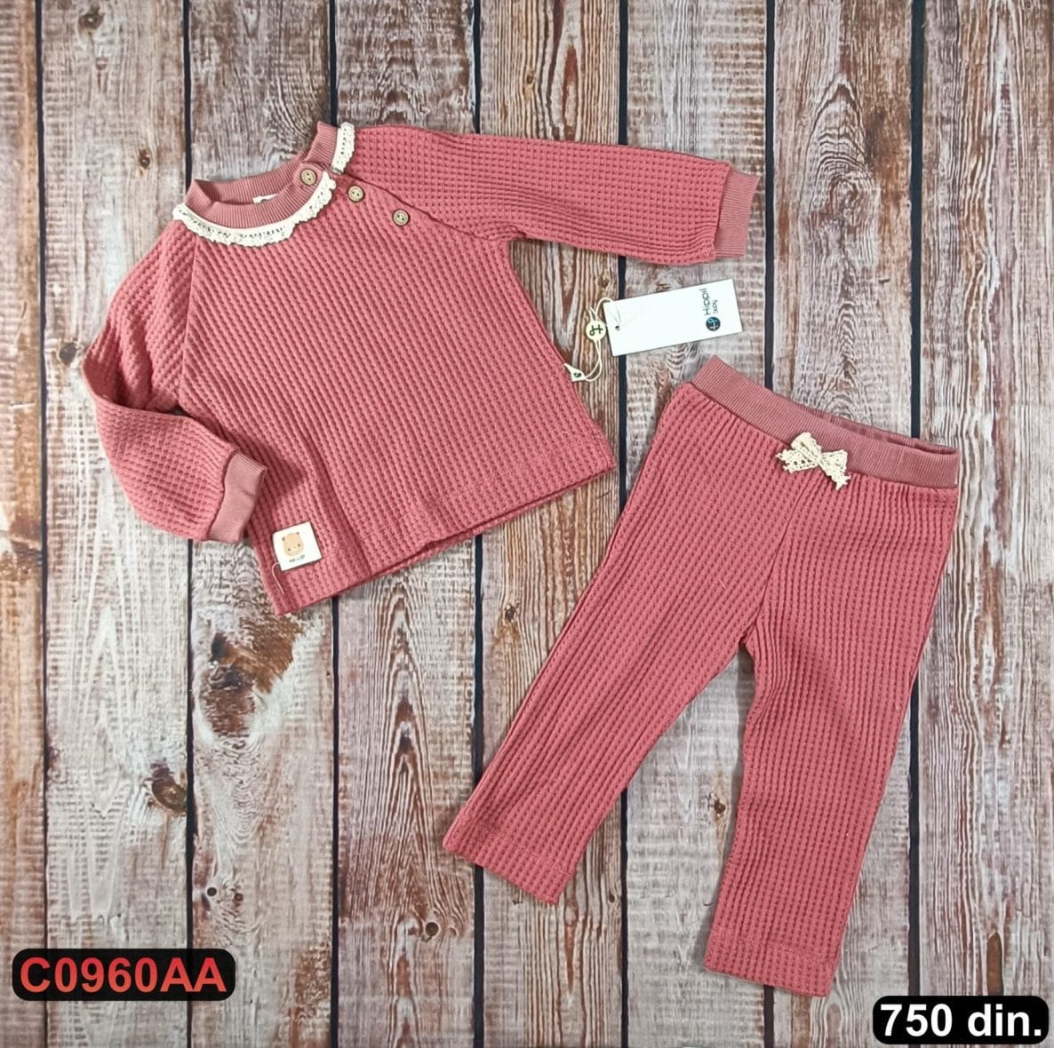 Pamučni komplet iz 2 dela (68-86)